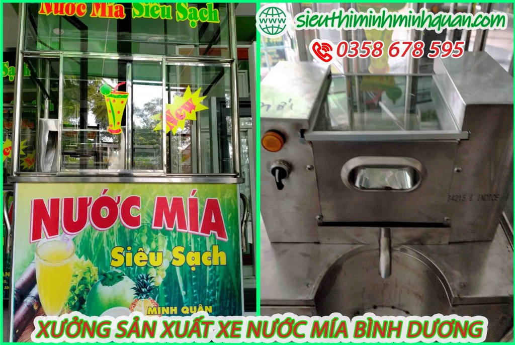 Đại Lý Bán Xe Nước Mía Tại Bình Dương