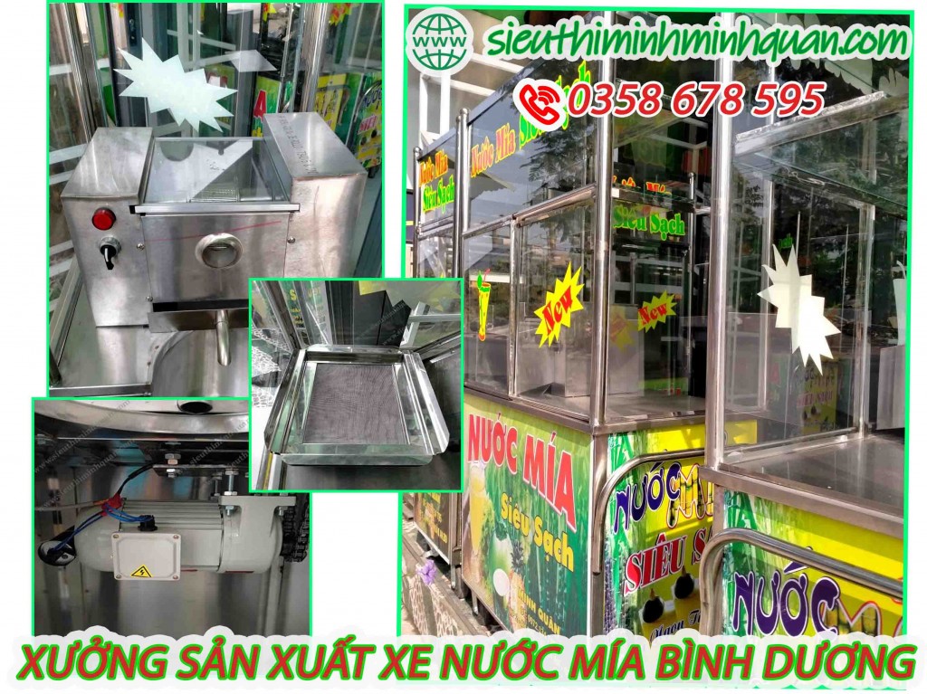 ở đâu bán xe nước mía tại Bình Dương